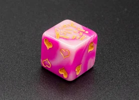 【一般販売】インパクト・ミー特製ダイス (ピンク)