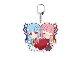 ハート姉妹　アクリルキーホルダー
