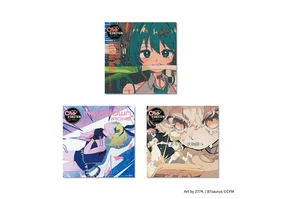 【ニコニコ超会議2025】絵師展レコード風ポスターB(3種)