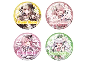 トレーディング缶バッジ（全4種）【ぶいぼからおけ！】