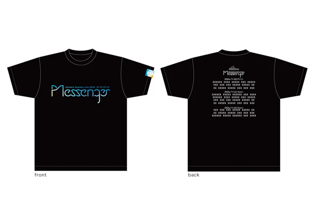 【アニサマ2026】オフィシャルTシャツ MAIN BLACK