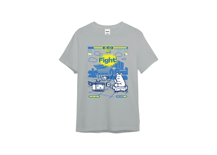ニコニコ超会議2024】テレビちゃんVSつりっくま in幕張メッセTシャツ 