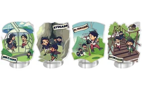 ぼくたび アクリルスタンド 四国バーガー編 ver. (ランダム全4種類+シークレット)