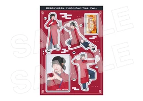 菅叶和のカンがえるな、カンじろ！志望遊戯 ステッカーB(カンフー)