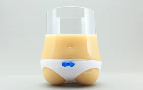 パンティグラス リボン(ブルー)