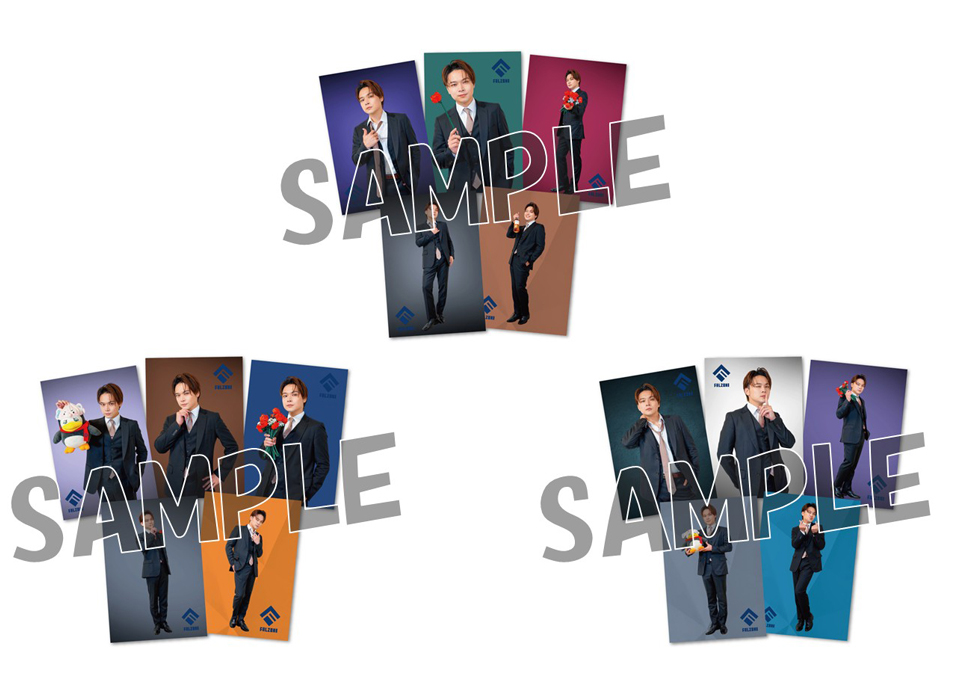 佐藤拓也ブロマイド15枚+ポストカード1枚のセット ポストカード5枚セット～佐藤拓也ver.～【第2回FALZONI TOWN FES