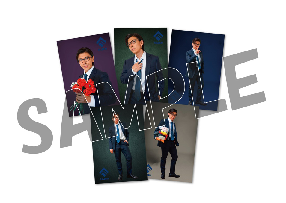 佐藤拓也 VOICE OVER 特典 ポストカード 缶バッジ ポストカード5枚セット～佐藤拓也ver.～【第2回FALZONI TOWN FES