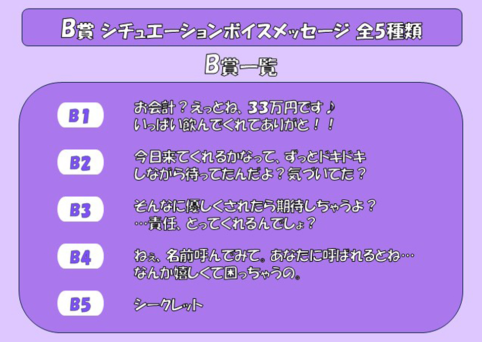 B賞内訳