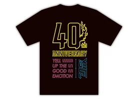 湯毛40thTシャツ