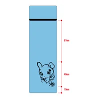 【なのラボ】オリジナルボトル 水色