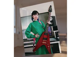 くどスタ オリジナルA4クリアファイル(ギターver)