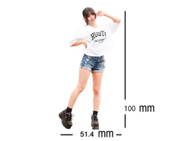 永スタ永井真里子のアクリルフィギュア-オフの日Ver.-