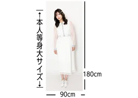 これが北原の等身大覗き見タペストリー