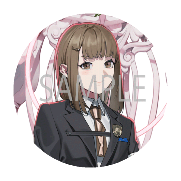 Caligula2 玉座イラスト缶バッジ ステッカー セット Caligula2／カリギュラ2 描き下ろし玉座イラスト トレーディング