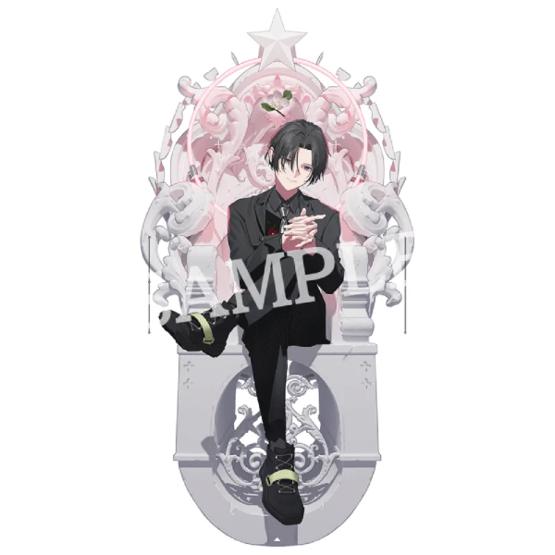 Caligula2 玉座イラスト缶バッジ ステッカー セット Caligula2/カリギュラ2 描き下ろし玉座イラスト トレーディング
