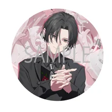 Caligula2／カリギュラ2 描き下ろし玉座イラスト トレーディング缶バッジ