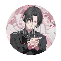 Caligula2／カリギュラ2 描き下ろし玉座イラスト トレーディング缶バッジ