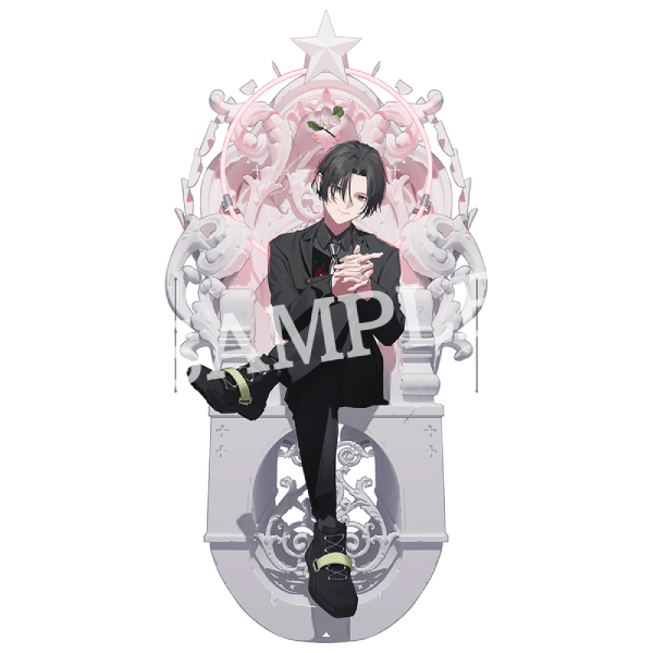 Caligula2／カリギュラ2 描き下ろし玉座イラスト アクリルスタンド 