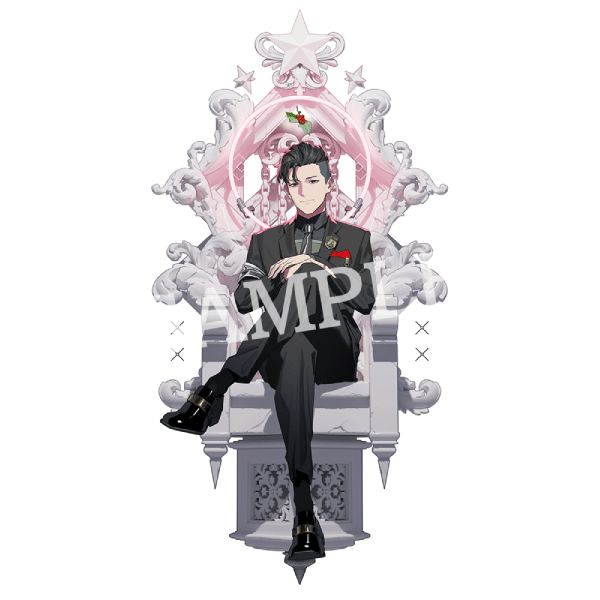 Caligula2／カリギュラ2 描き下ろし玉座イラスト アクリルスタンド 