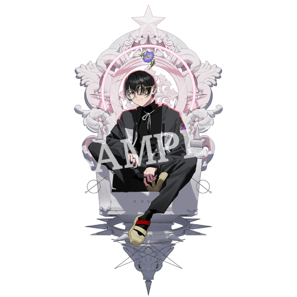 Caligula2／カリギュラ2 描き下ろし玉座イラスト アクリルスタンド