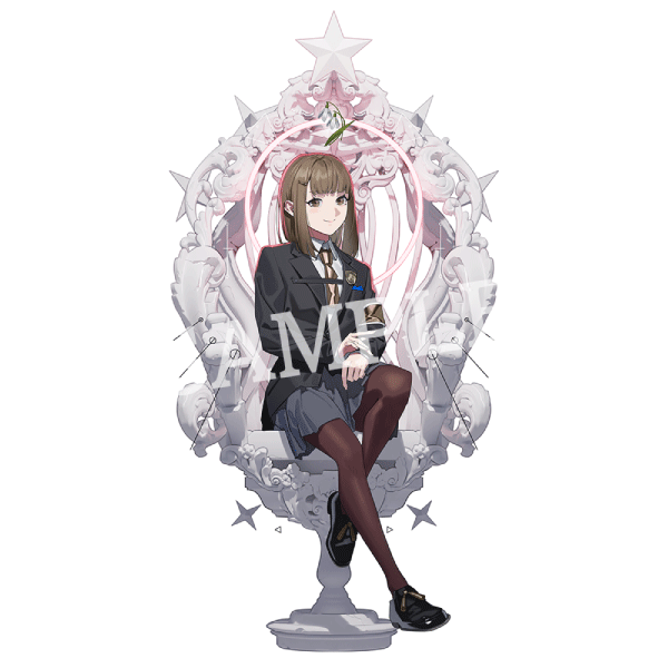 Caligula2／カリギュラ2 描き下ろし玉座イラスト アクリルスタンド 天