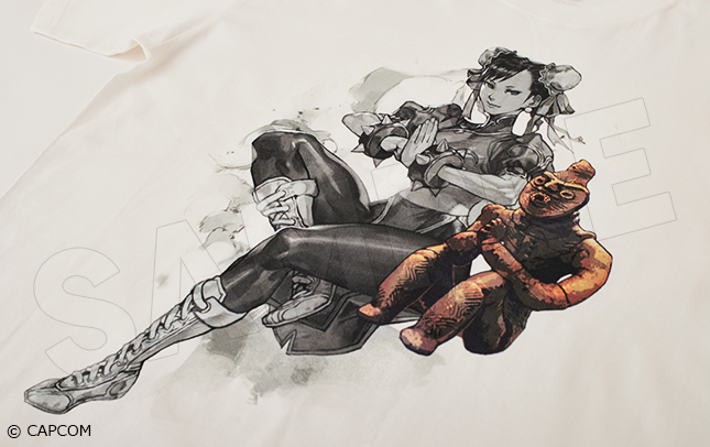 ストリートファイター】春麗×合掌土偶 スーベニアTシャツ