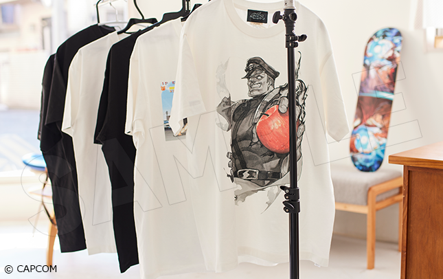 ストリートファイター ベガ×青森りんご サイコパワー スーベニアTシャツ ストリートファイター】ベガ×青森りんご サイコパワー