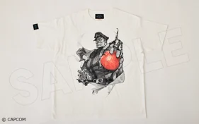 【ストリートファイター】ベガ×青森りんご サイコパワー スーベニアTシャツ