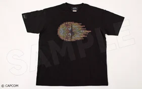 【ストリートファイター】南部菱刺し×波動拳 スーベニアTシャツ