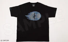 【ストリートファイター】津軽こぎん刺し×波動拳 スーベニアTシャツ