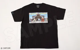 【ストリートファイター】JR五能線 木造駅前ステージ スーベニアTシャツ