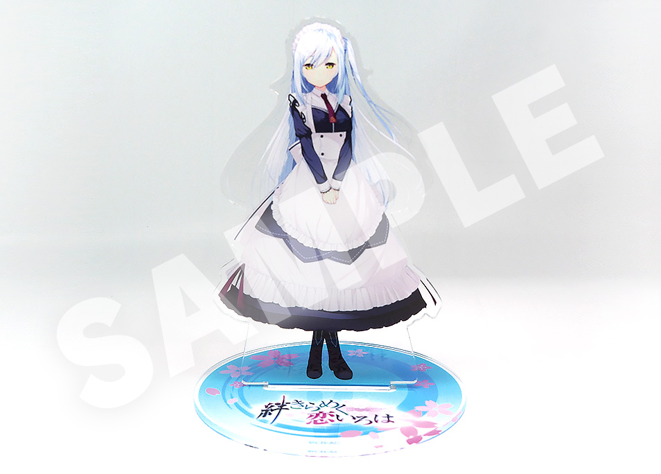 絆きらめく恋いろは 椿恋歌 アクリルフィギュア アクリルスタンド カグヤ CRYSTALiA アクリルフィギュア 絆きらめく恋いろは、椿恋歌（全