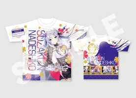 CRYSTALiA フルグラフィックTシャツ 朱雀院 撫子[L/XL]