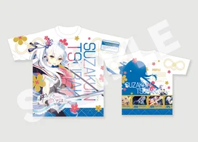 CRYSTALiA フルグラフィックTシャツ 朱雀院 椿[L/XL]