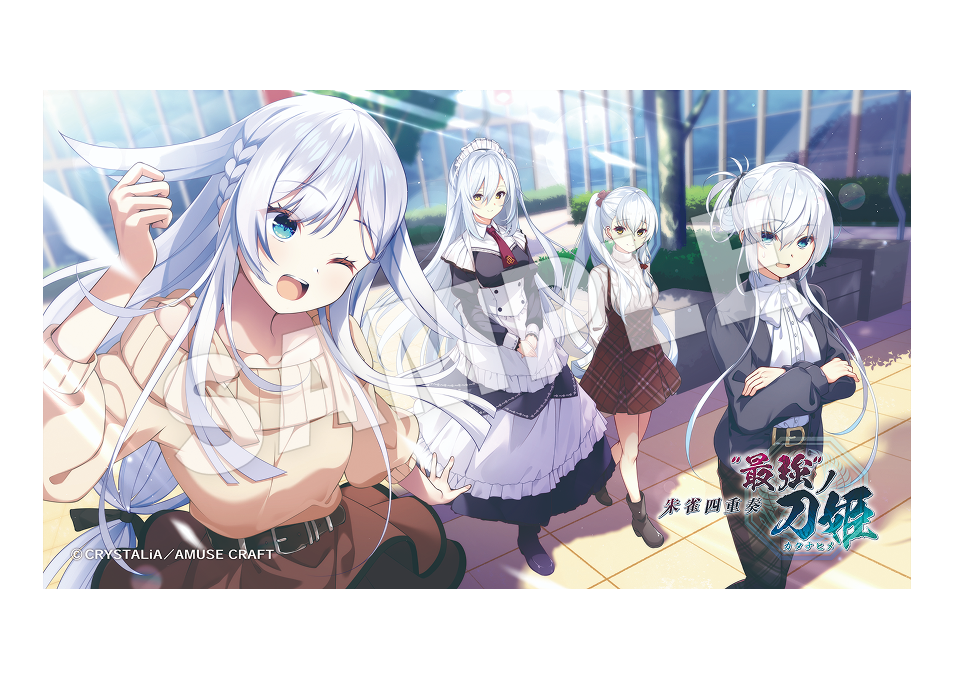 CRYSTALiA アクリルフォトパネル 久しぶりの四姉妹【朱雀四重奏