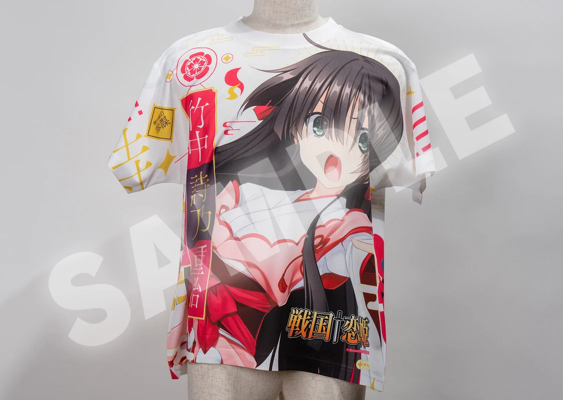 戦国†恋姫 フルグラフィックTシャツ 竹中 詩乃 重治 | ドワンゴ 