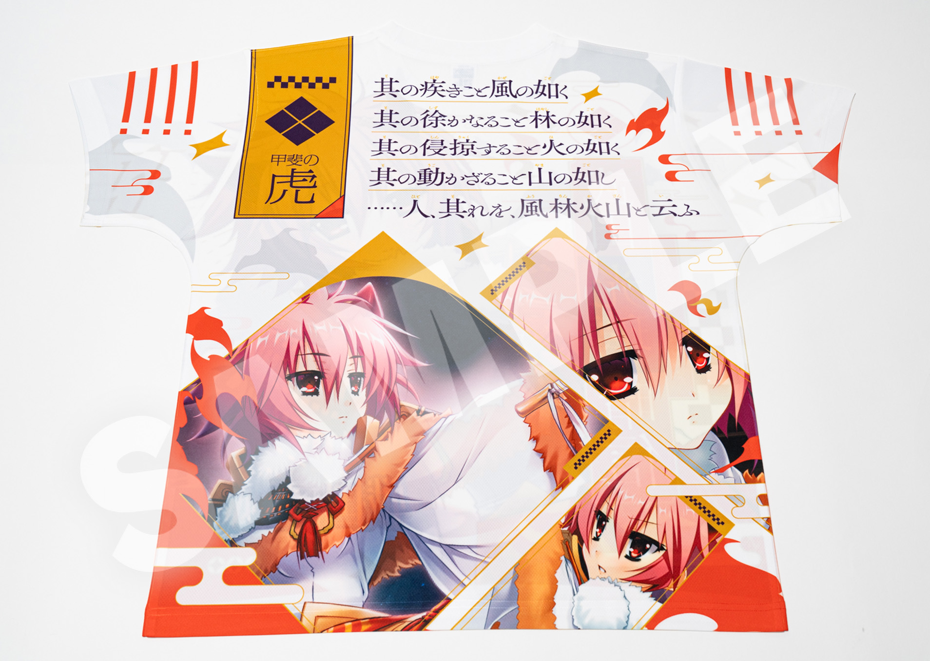 戦国†恋姫 フルグラフィックTシャツ 武田 光璃 晴信 | ドワンゴ