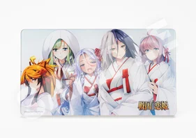 戦国†恋姫 アクリルフォトパネル 白無垢集合（仁虎＆茶々良＆弥耶＆圓＆和泉）エンディング
