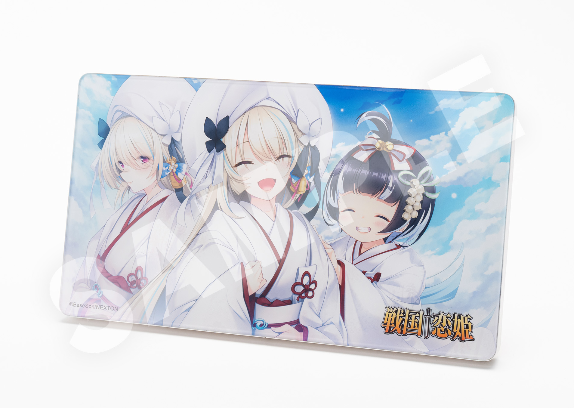 戦国†恋姫 アクリルフォトパネル 白無垢集合（潮＆渚＆鈴果