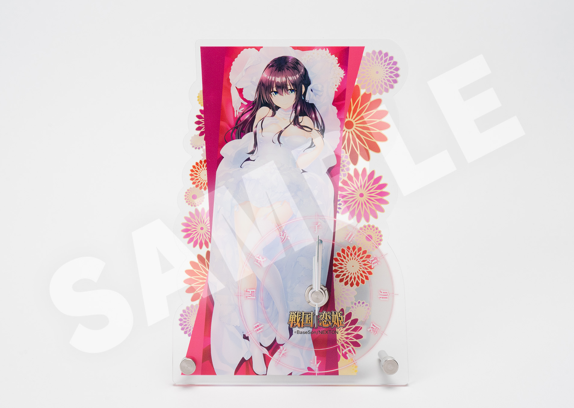 戦国恋姫 竹中詩乃重治 アクリルクロック 戦国†恋姫 アクリルクロック 竹中 詩乃 重治 | ドワンゴジェイピーストア