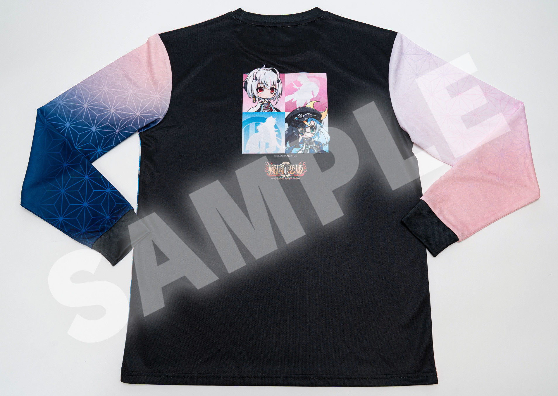 戦国†恋姫 フルグラフィックロングTシャツ 佐竹 鳳蝶 義重＆伊達