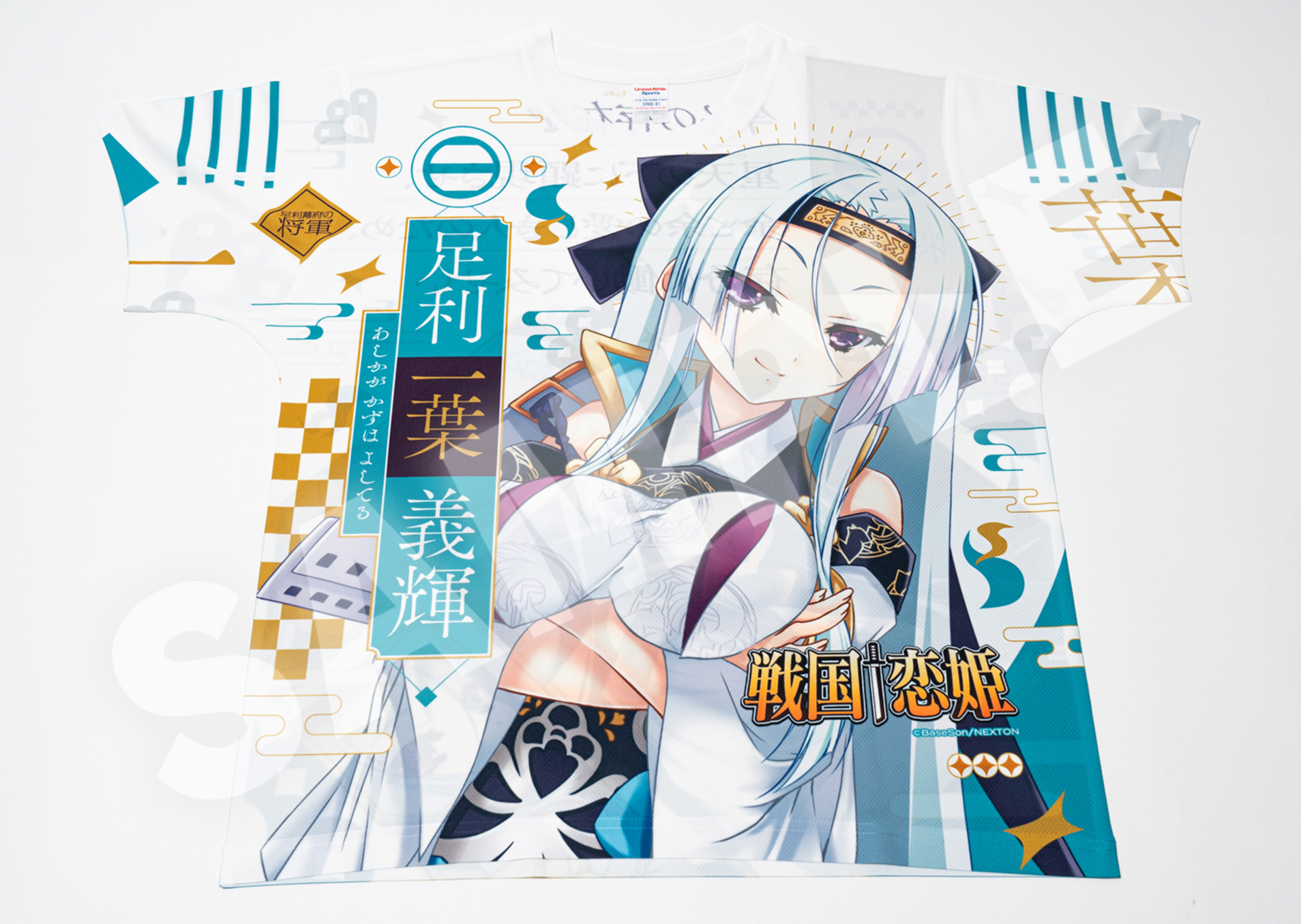 Lycee　戦国恋姫EX　足利 一葉 義輝　SP(遥 そら様箔押しサイン) 戦国†恋姫 フルグラフィックTシャツ 足利 一葉 義輝 | ドワンゴ