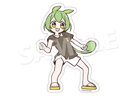 ずんだもん&東北きりたん×GYARI ステッカー A