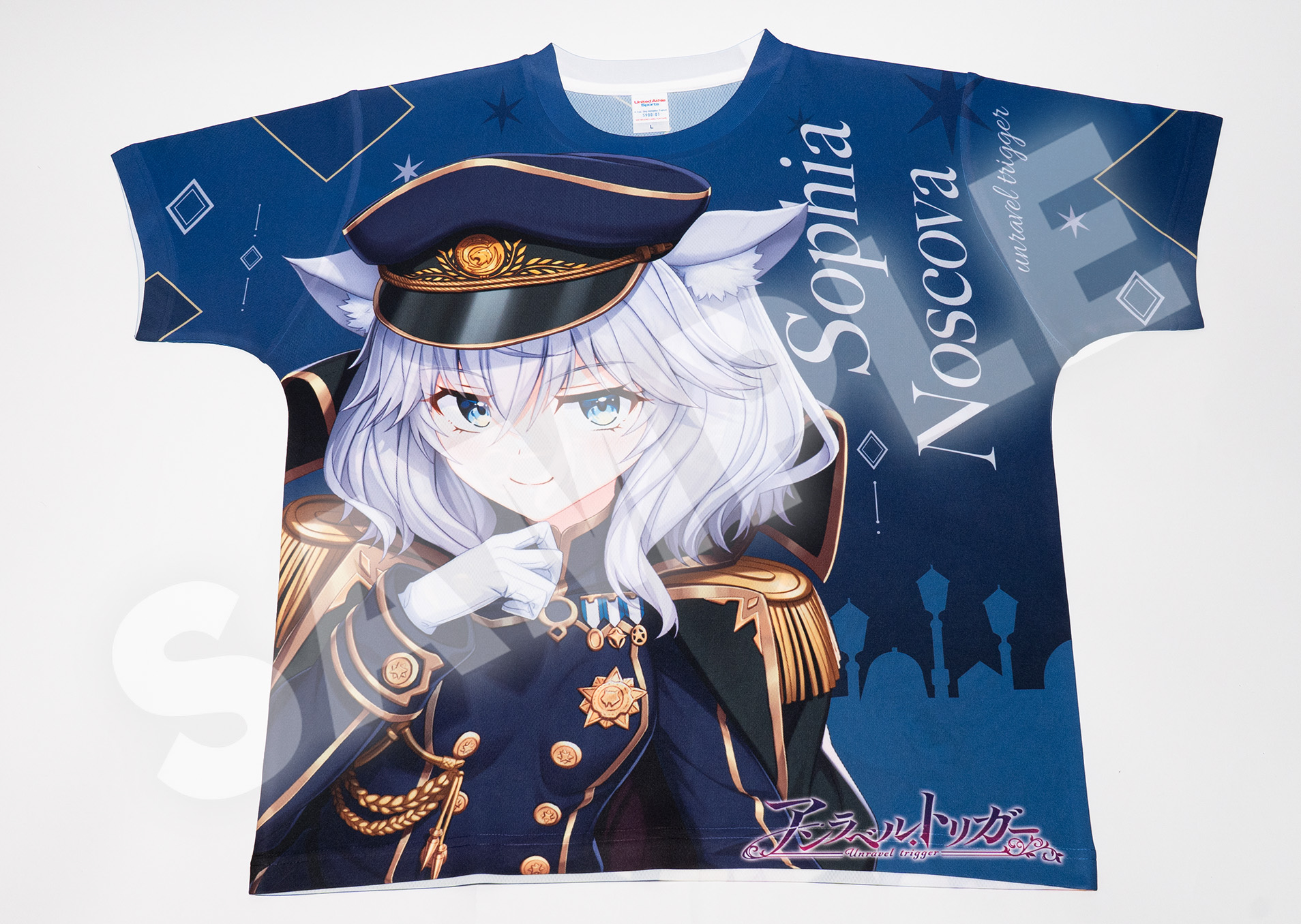 アンラベル・トリガー】フルグラフィックTシャツ ソフィア