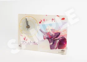 【アンラベル・トリガー】アクリルクロック ミリセント・フリード・レオンハルト