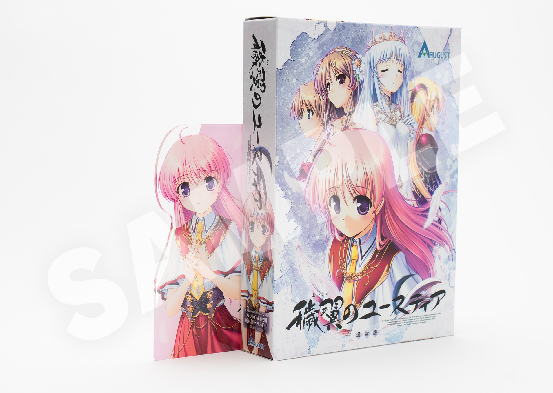 穢翼のユースティア】アクリル本棚差しプレート ユースティア