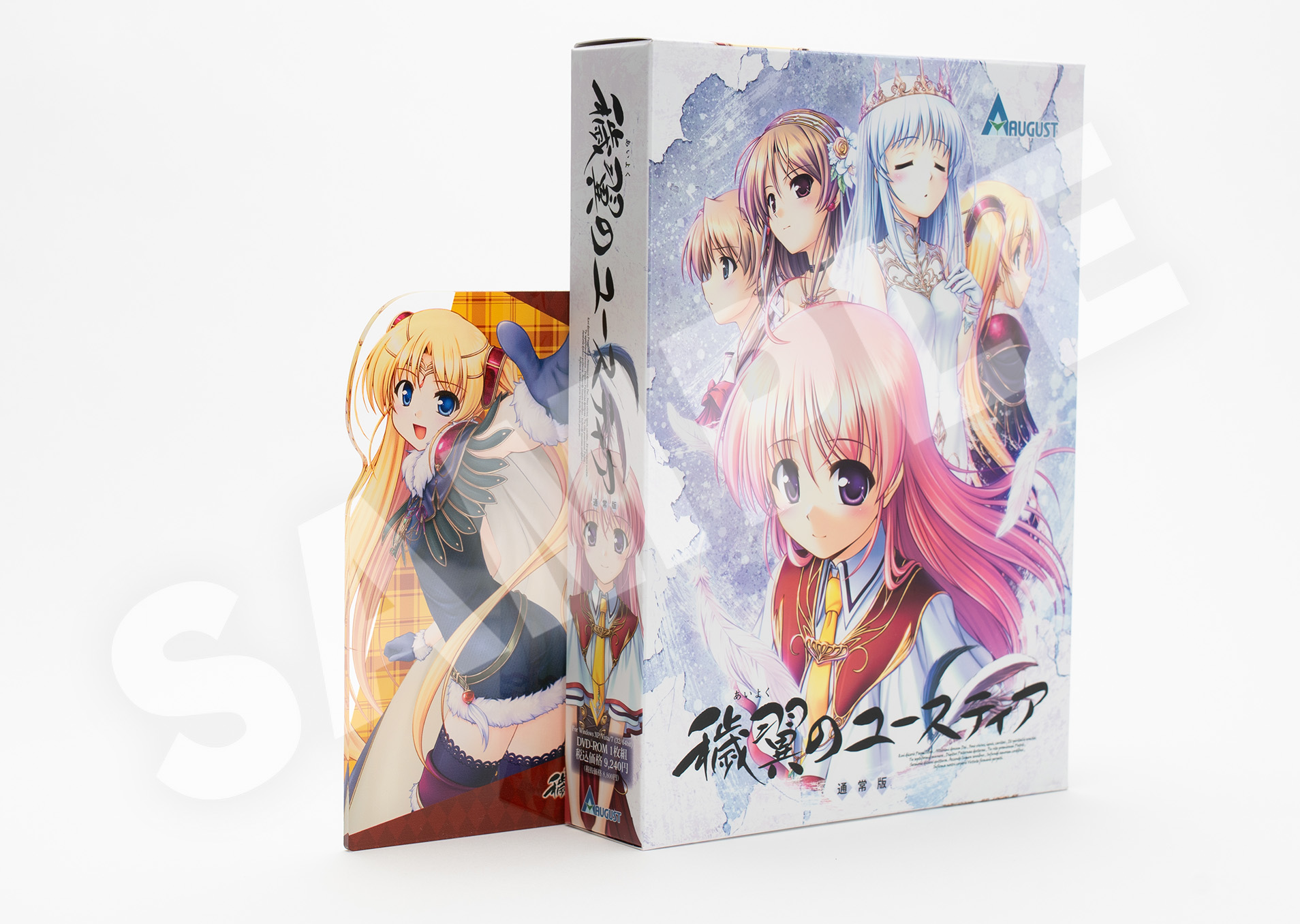 穢翼のユースティア】アクリル本棚差しプレート リシア・ド