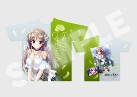 【穢翼のユースティア】フルグラフィックTシャツ エリス・フローラリア