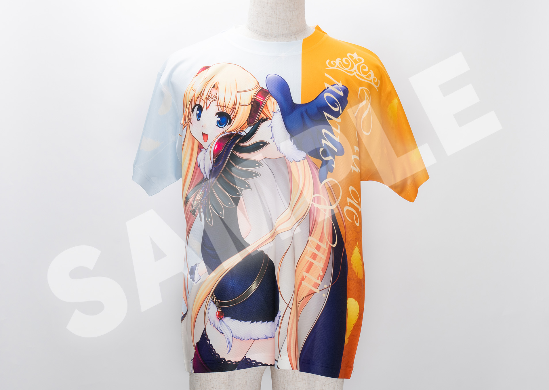 穢翼のユースティア】フルグラフィックTシャツ リシア・ド