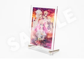 【穢翼のユースティア】アクリルクロック メインビジュアル